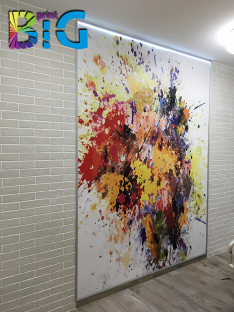 Дизайн и печат на интериорни пана за стена, http://bigprint.bg/